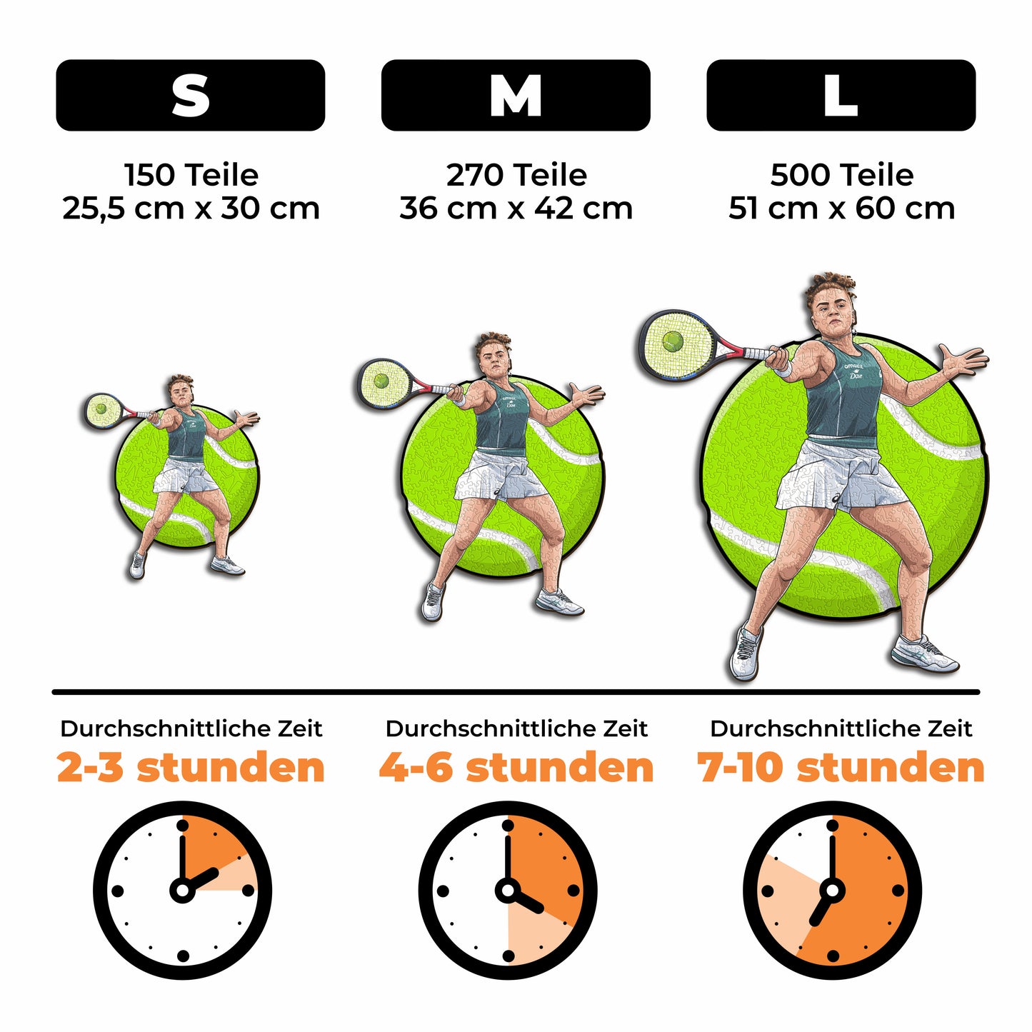 Jasmine Paolini - Holzpuzzle