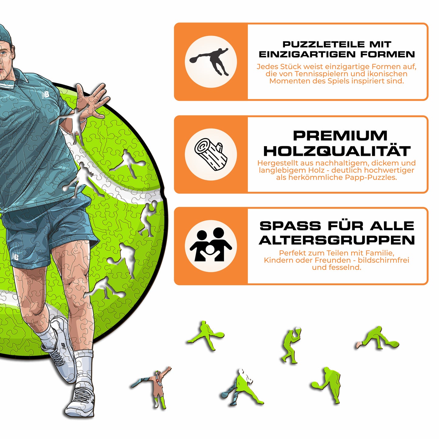 Tommy Paul - Holzpuzzle