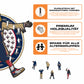 New Orleans Pelicans™ Maskottchen - Holzpuzzle