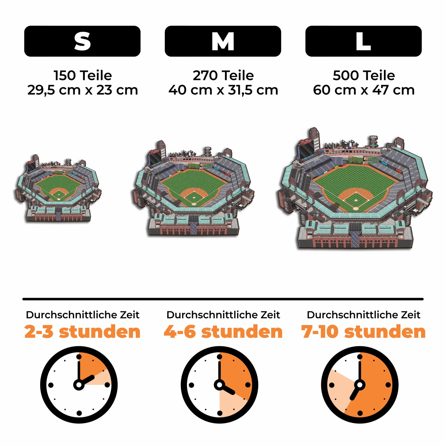 Philadelphia Phillies™ Citizens Bank Park - Holzpuzzle