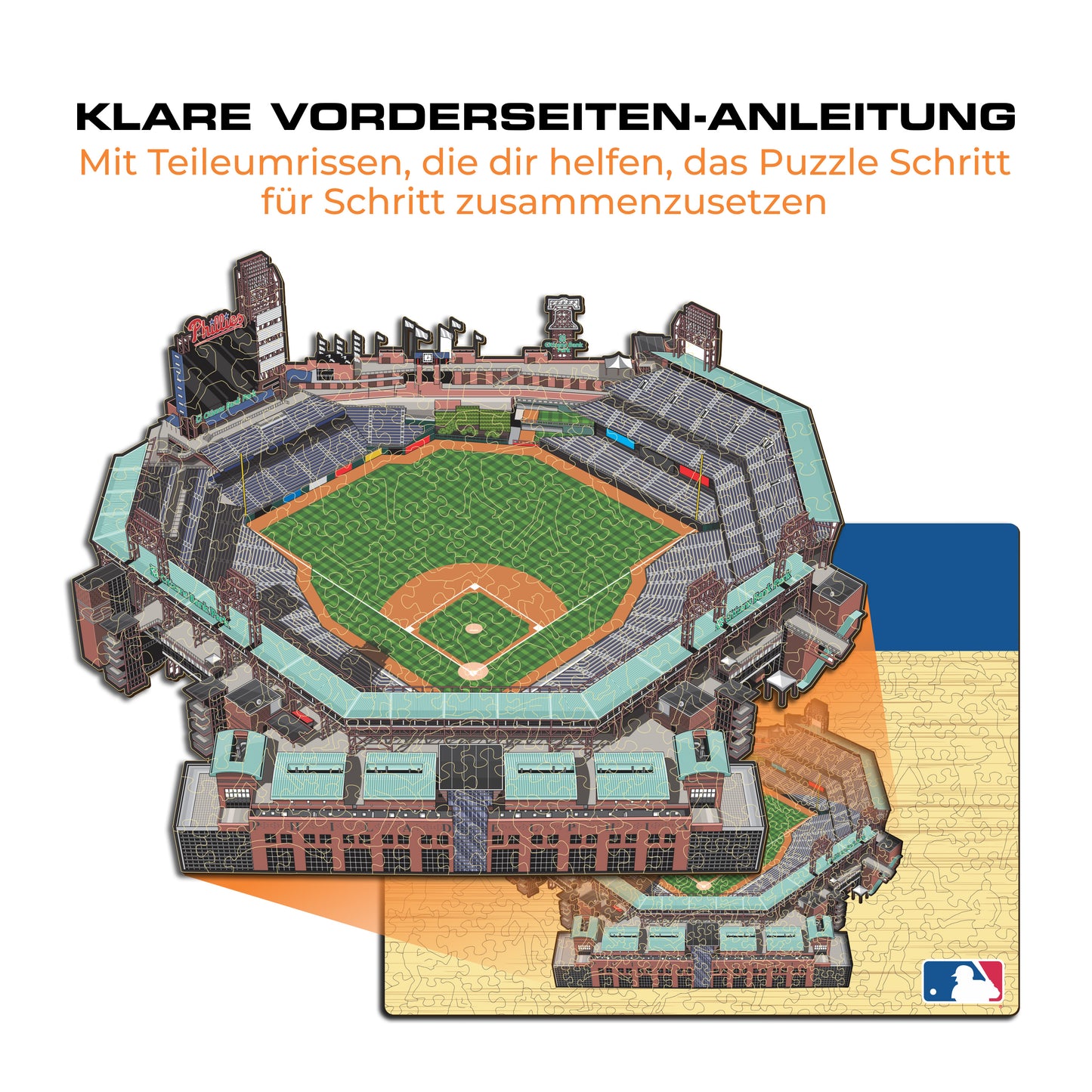 Philadelphia Phillies™ Citizens Bank Park - Holzpuzzle