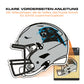 Carolina Panthers™ Helm - Holzpuzzle