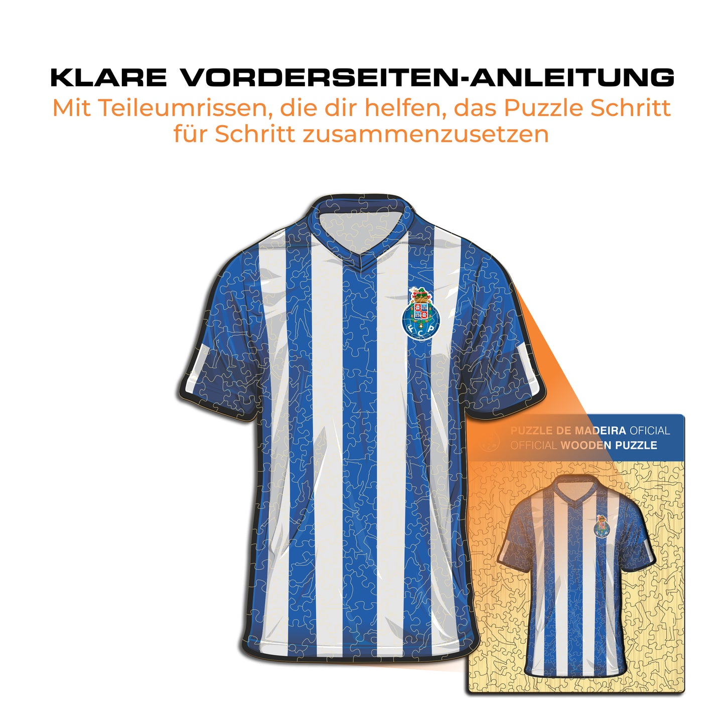FC Porto® Jersey - Holzpuzzle