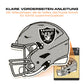 Las Vegas Raiders™ Helm - Holzpuzzle
