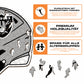Las Vegas Raiders™ Helm - Holzpuzzle