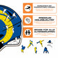 Los Angeles Rams™ Helm - Holzpuzzle