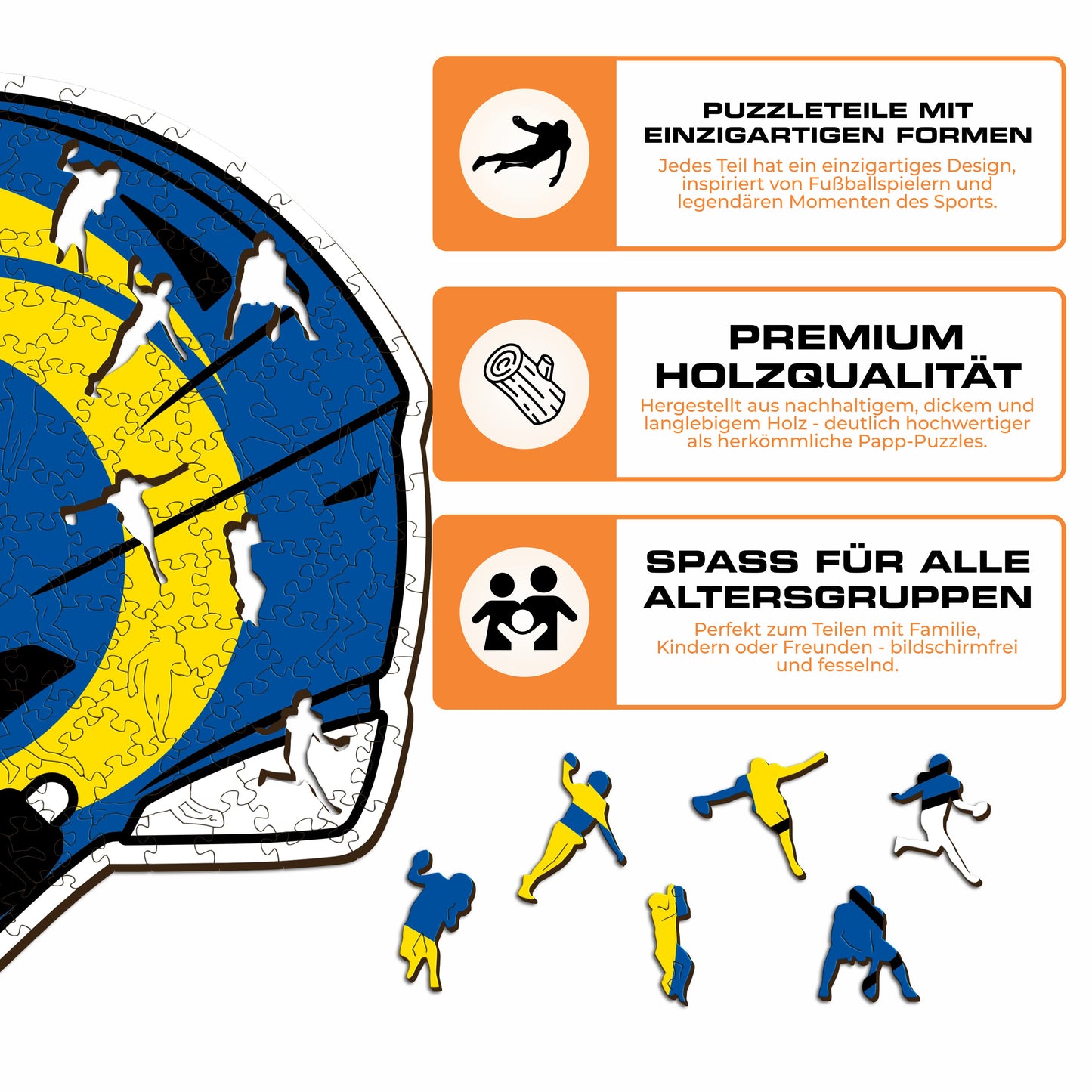Los Angeles Rams™ Helm - Holzpuzzle