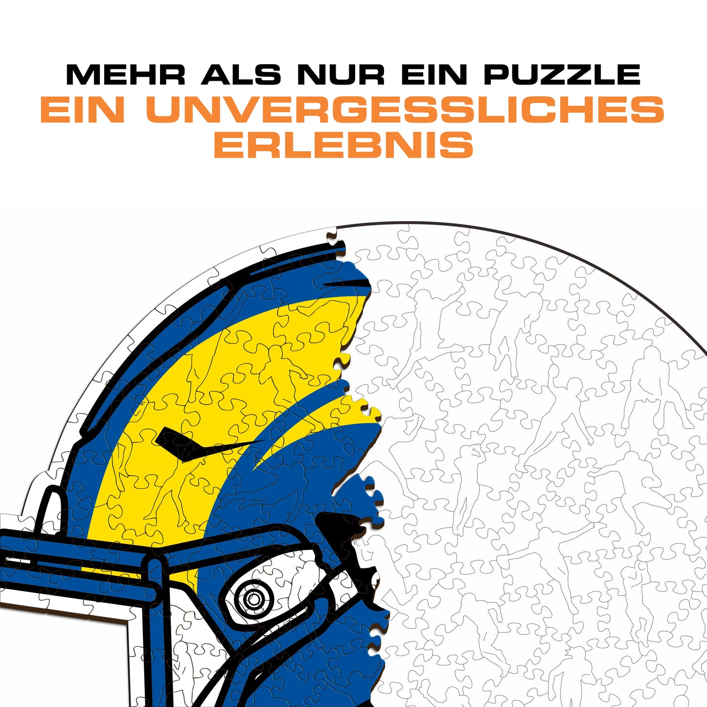 Los Angeles Rams™ Helm - Holzpuzzle