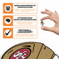 San Francisco 49ers™ Helm - Holzpuzzle