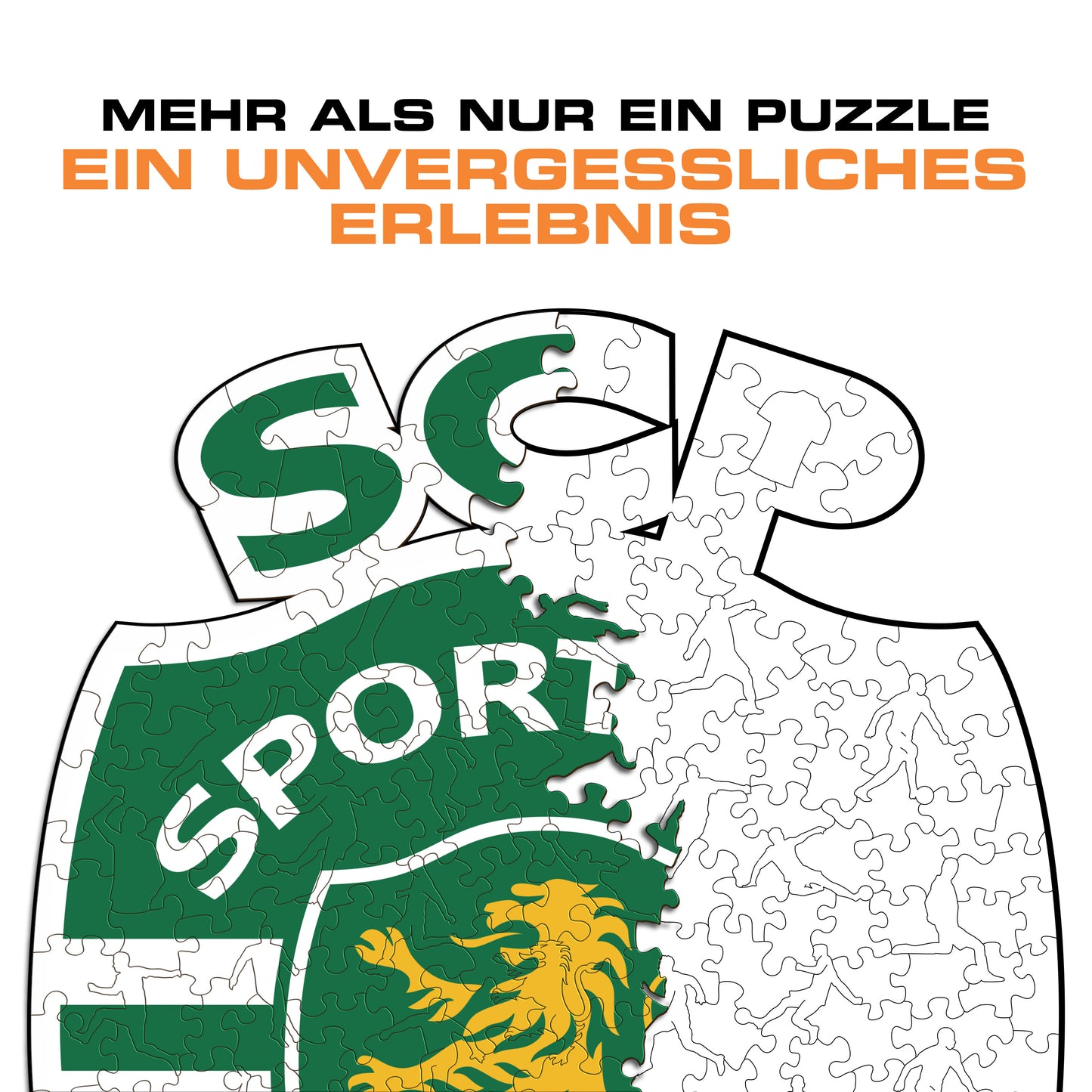 Sporting CP® Logo - Holzpuzzle