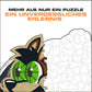 San Antonio Spurs™ Maskottchen - Holzpuzzle