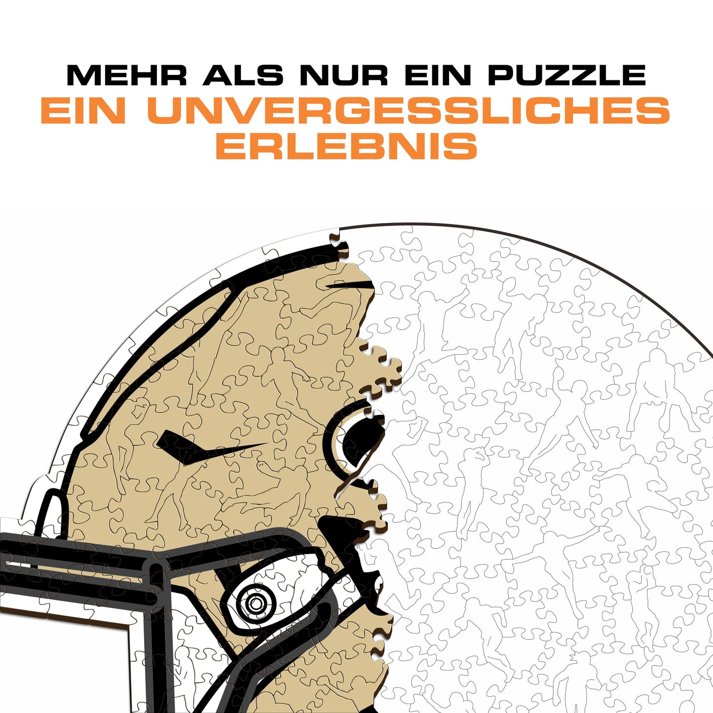 New Orleans Saints™ Helm - Holzpuzzle