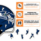 Seattle Seahawks™ Helm - Holzpuzzle