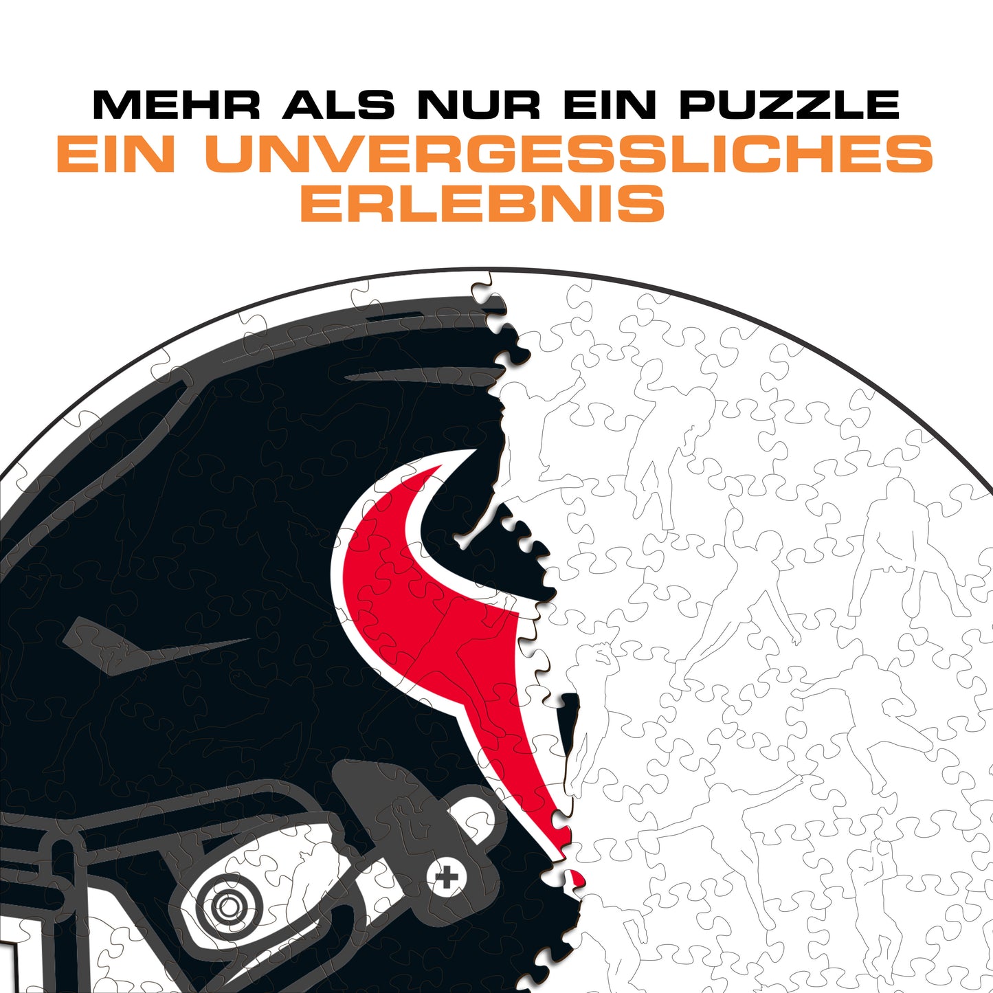 Houston Texans™ Helm - Holzpuzzle