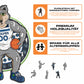 Minnesota Timberwolves™ Maskottchen - Holzpuzzle