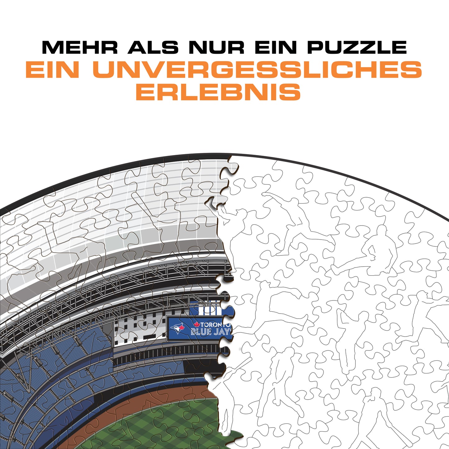 Toronto Blue Jays™ Rogers Centre - Holzpuzzle