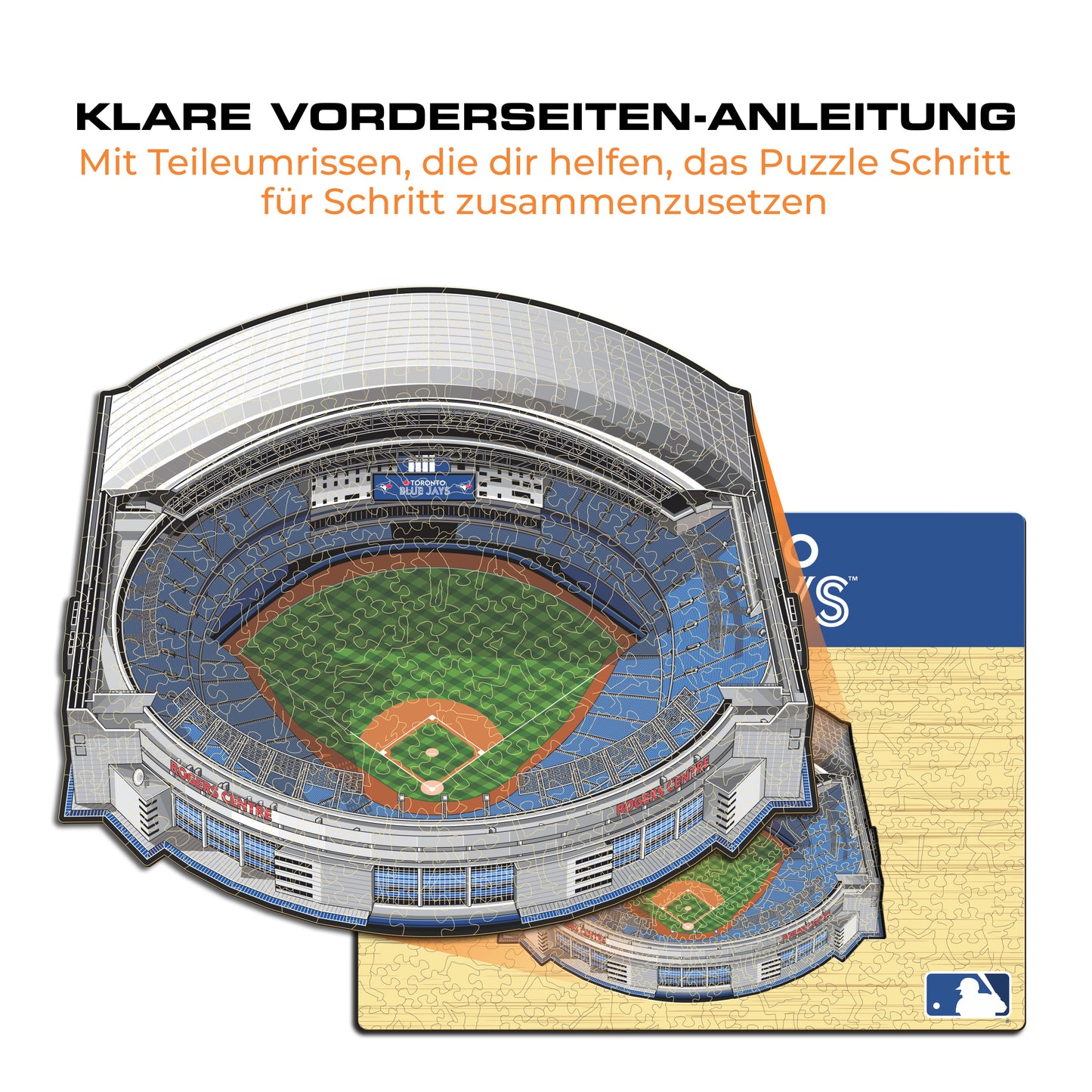 Toronto Blue Jays™ Rogers Centre - Holzpuzzle