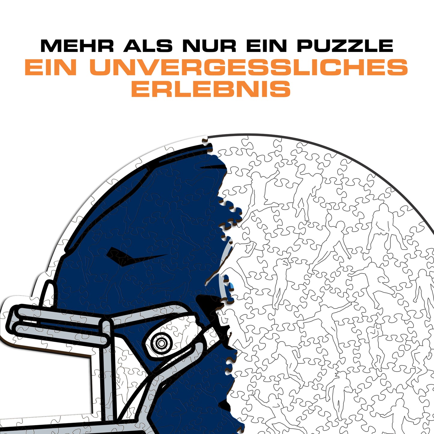 Tennessee Titans™ Helm - Holzpuzzle