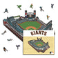 San Francisco Giants™ Oracle Park - Holzpuzzle