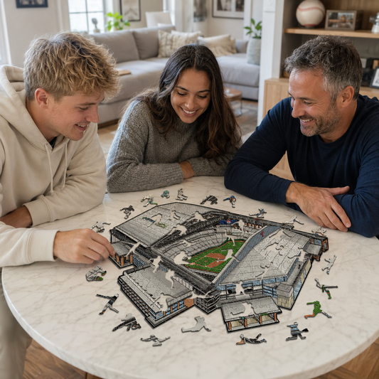 Texas Rangers™ Globe Life Field - Holzpuzzle