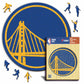 Golden State Warriors™ Logo - Holzpuzzle