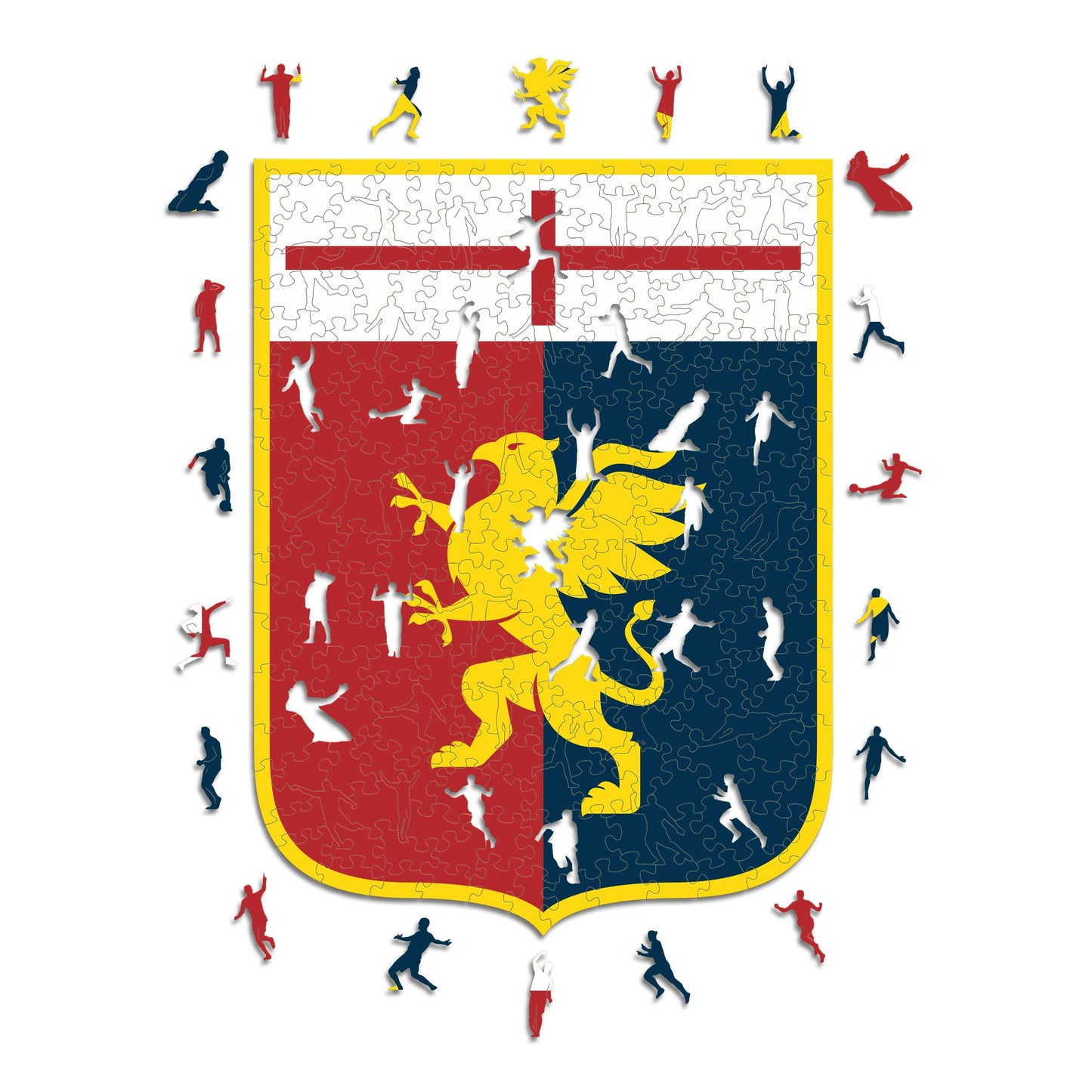 Genoa® CFC Logo - Holzpuzzle