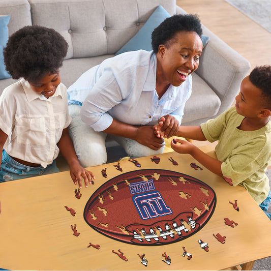 New York Giants™ Football - Holzpuzzle