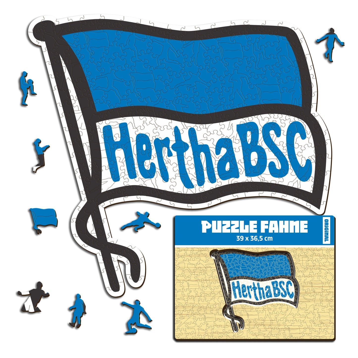 Hertha BSC® Logo - Holzpuzzle