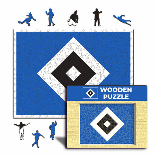 HSV® Logo - Holzpuzzle
