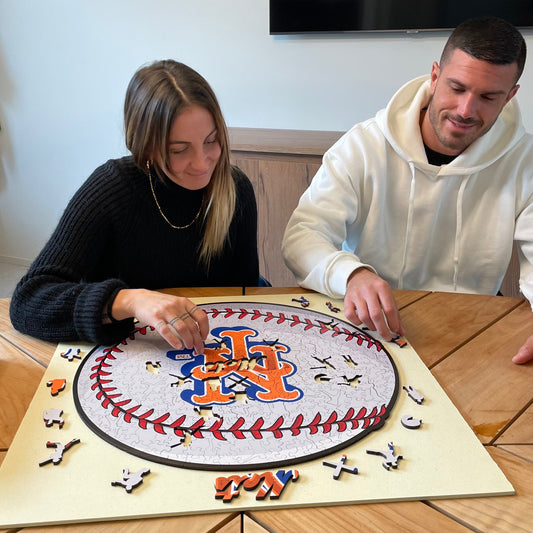 New York Mets™ Baseball - Holzpuzzle