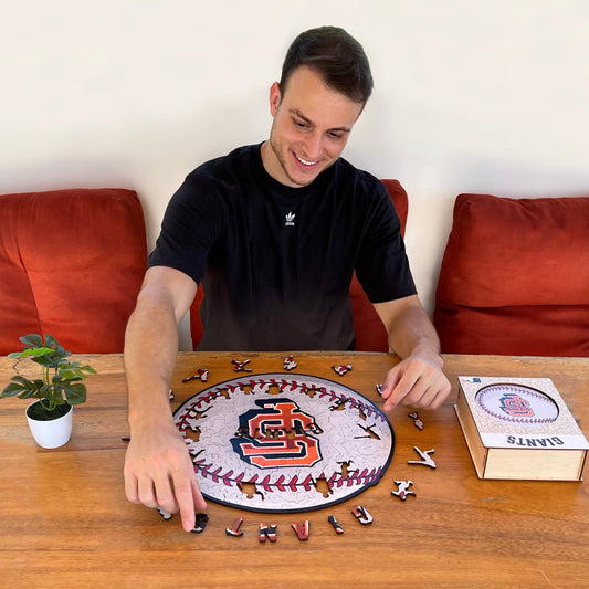 San Francisco Giants™ Baseball - Holzpuzzle
