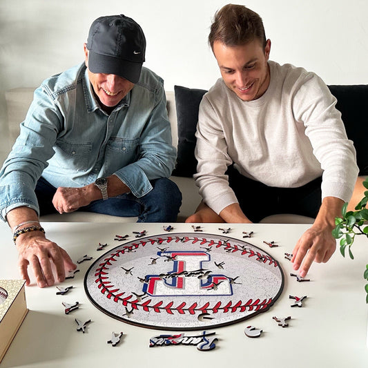 Texas Rangers™ - Holzpuzzle