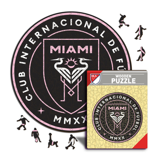 Inter Miami CF® Logo - Holzpuzzle