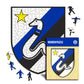 FC Inter® Retro Logo - Holzpuzzle