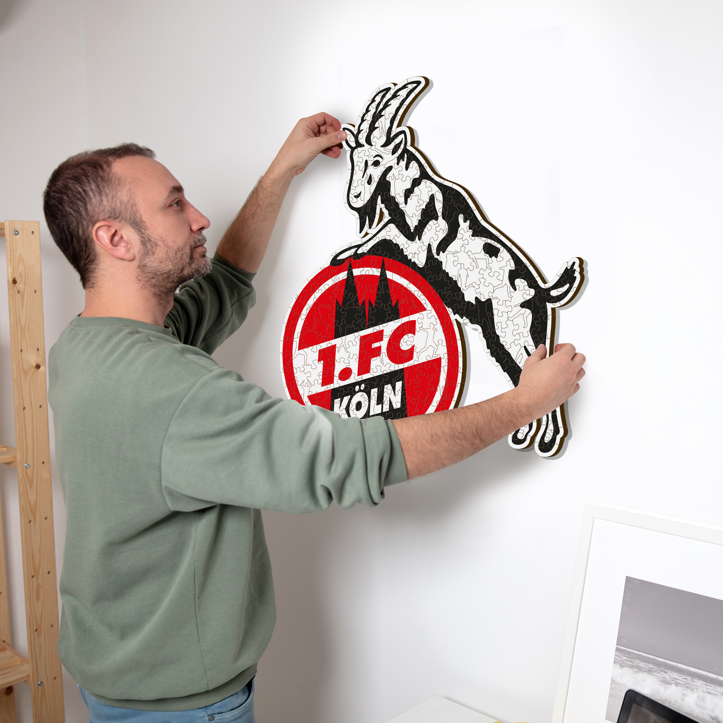 FC Koln® Logo - Holzpuzzle