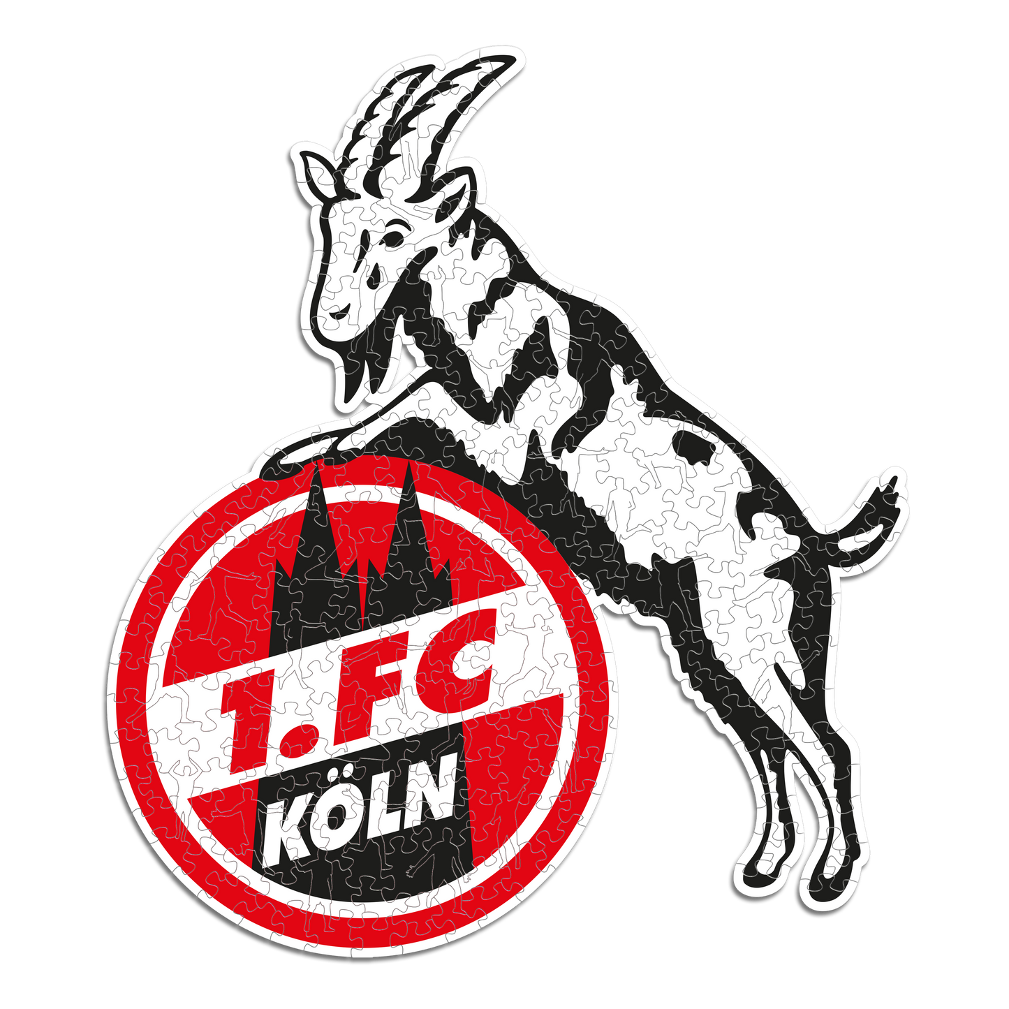 FC Koln® Logo - Holzpuzzle