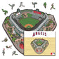 Los Angeles Angels™ Angel Stadium - Holzpuzzle