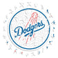 Los Angeles Dodgers™ Logo - Holzpuzzle