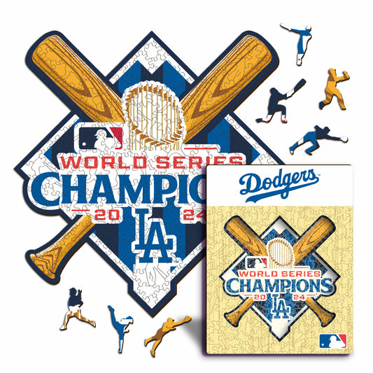 Los Angeles Dodgers™ 2024 World Series - Holzpuzzle