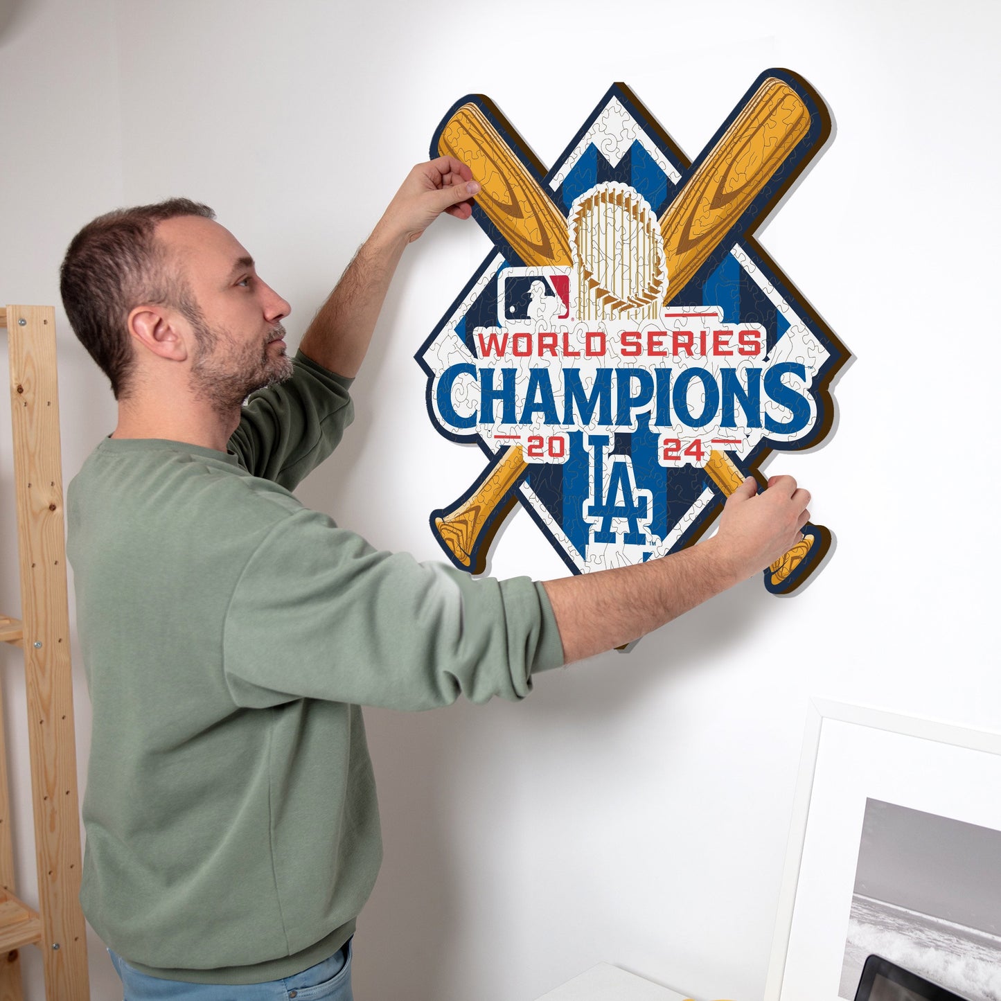 Los Angeles Dodgers™ 2024 World Series - Holzpuzzle