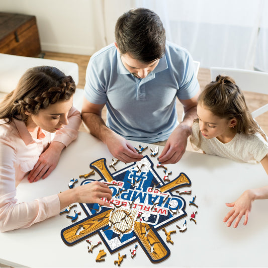 Los Angeles Dodgers™ 2024 World Series - Holzpuzzle