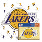 Los Angeles Lakers™ Logo - Holzpuzzle