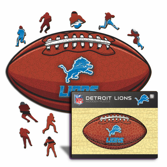 Detroit Lions™ Football - Holzpuzzle