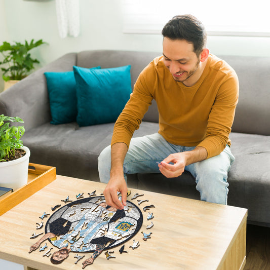 Lionel Messi - Holzpuzzle