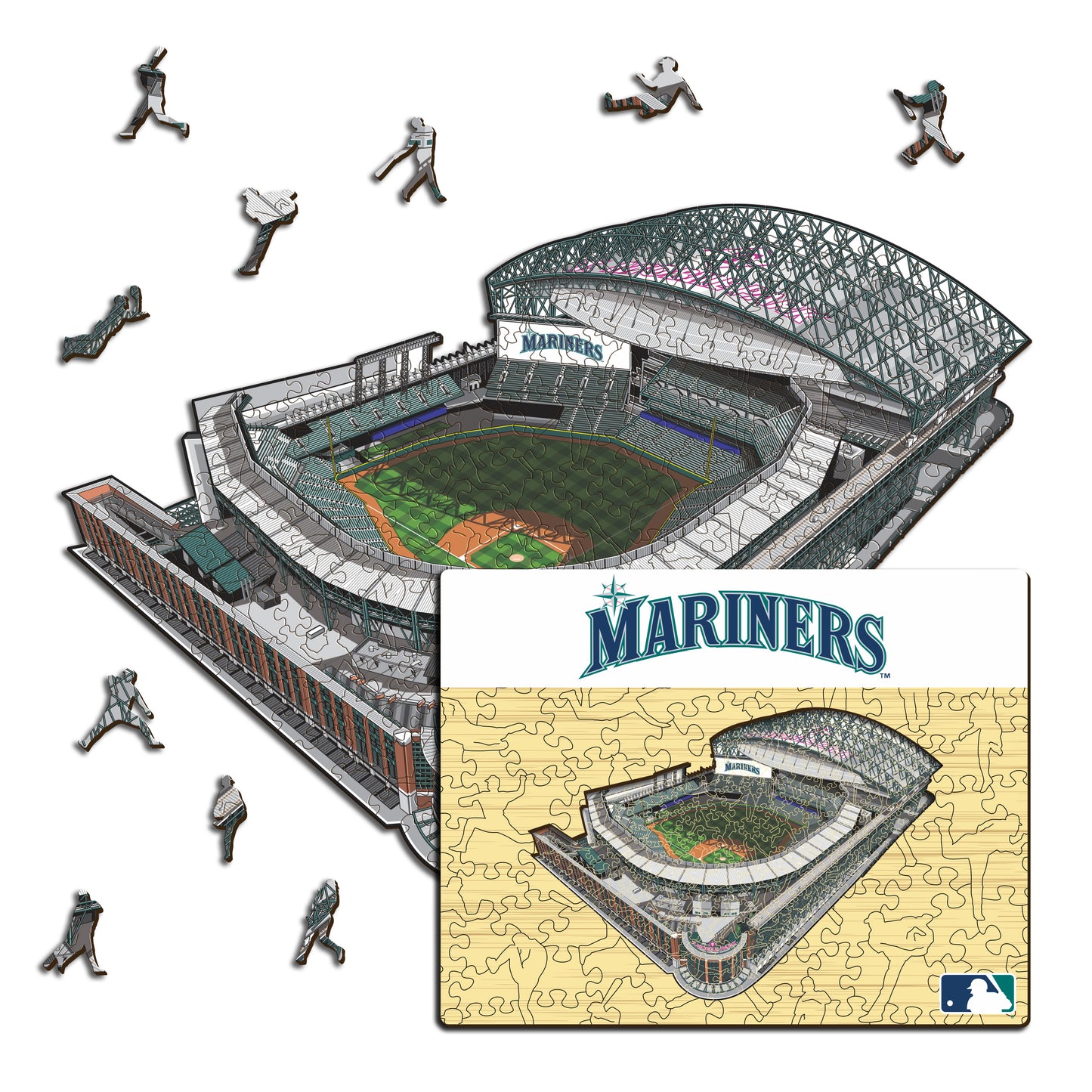 Seattle Mariners™ T-Mobile Park - Holzpuzzle