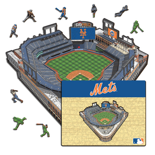 New York Mets™ Citi Field - Holzpuzzle