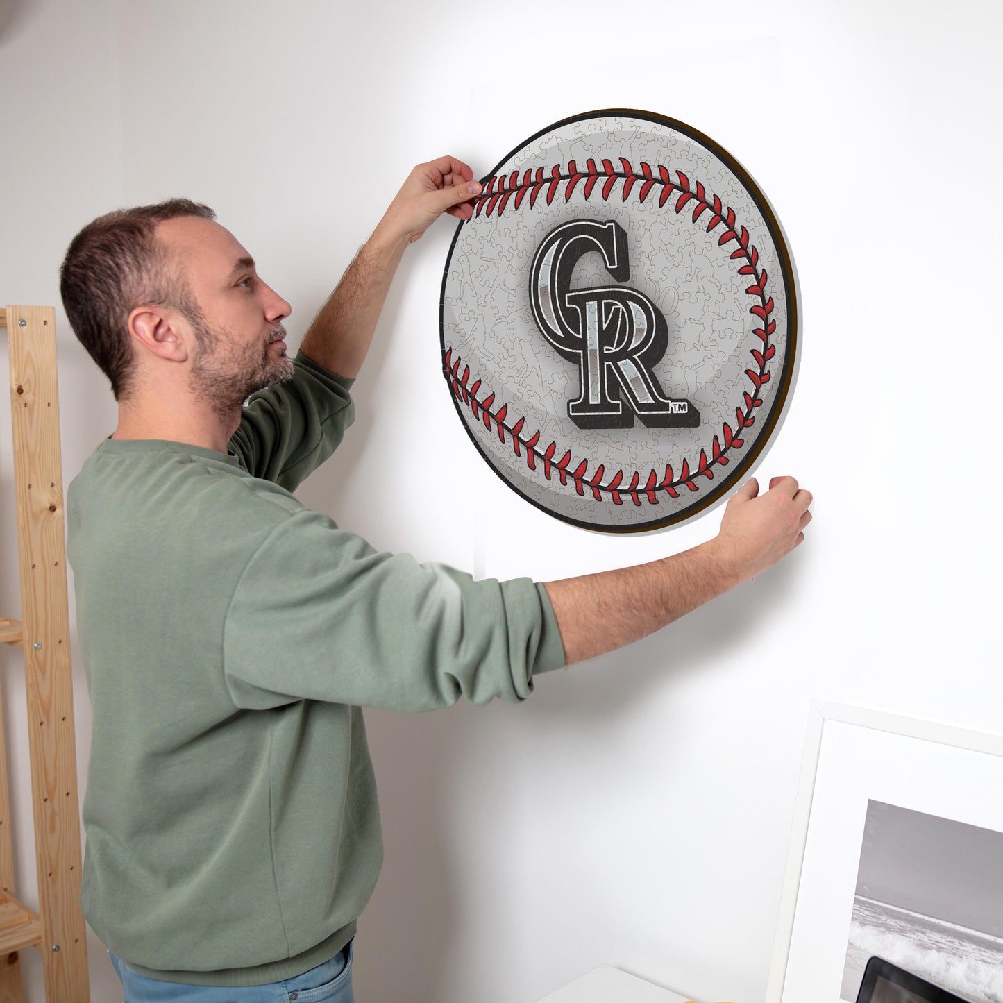 Colorado Rockies™ Baseball - Holzpuzzle