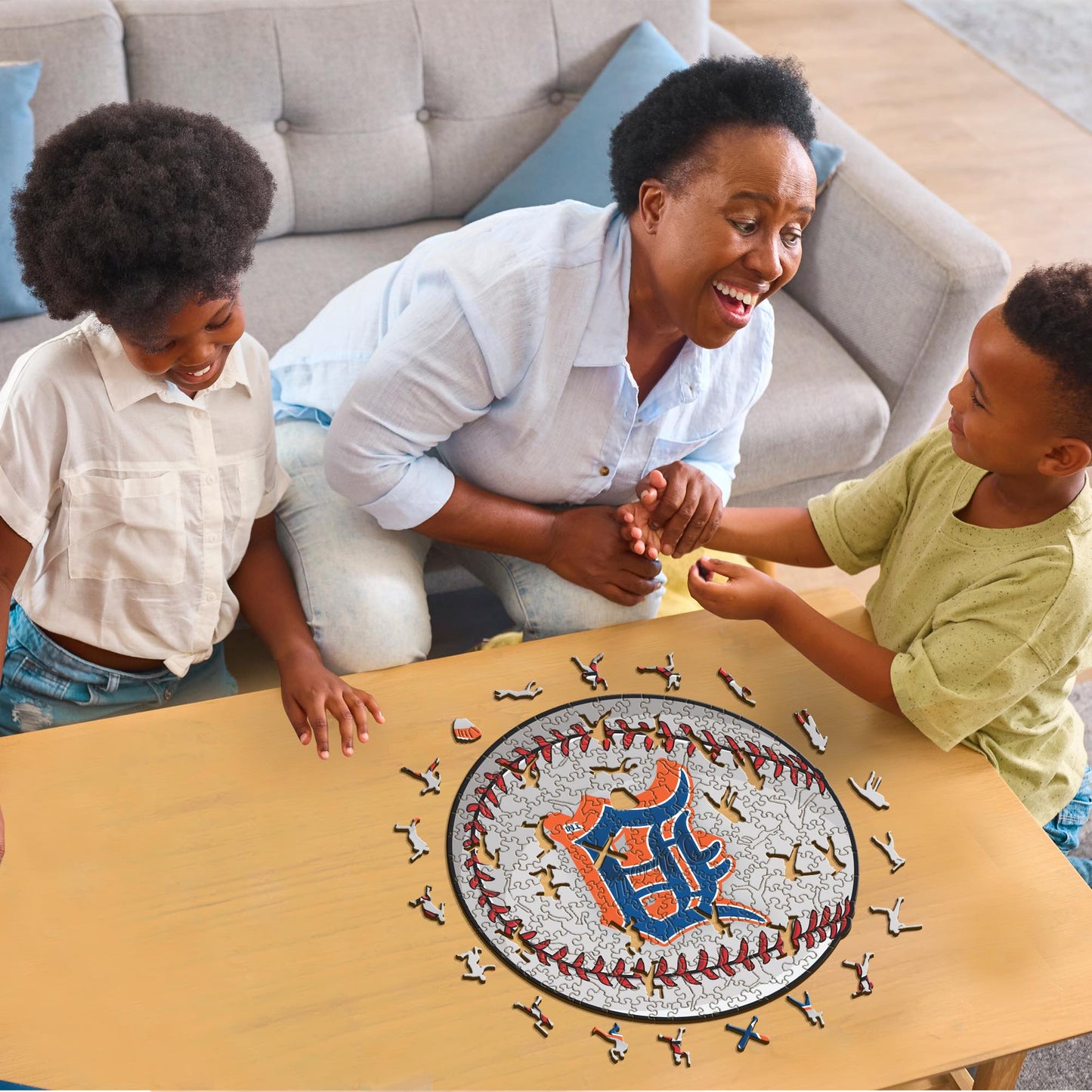 Detroit Tigers™ - Holzpuzzle