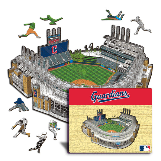 Cleveland Guardians™ Progressive Field - Holzpuzzle