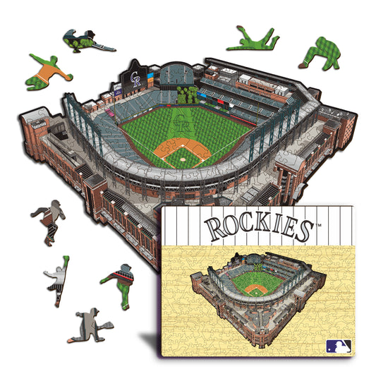 Colorado Rockies™ Coors Field - Holzpuzzle